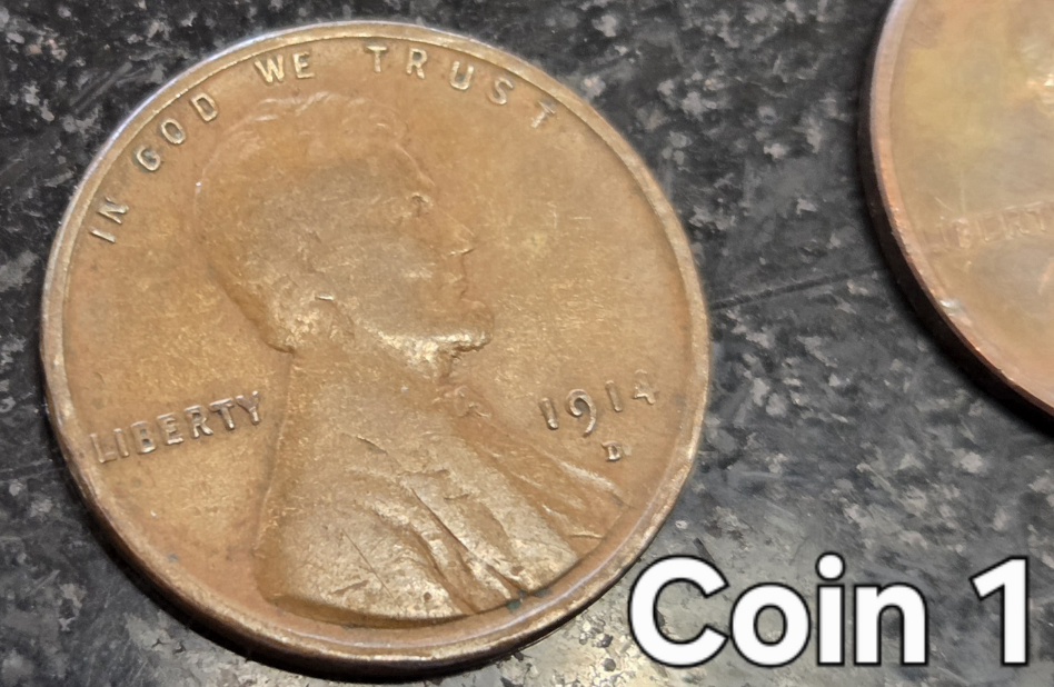 1914-D-Lincoln-Cents,-Genuine-Or-Counterfeit?